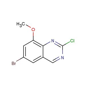 6-bromo-2-chloro-8-methoxy-quinazoline