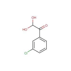 1-(3-chlorophenyl)-2,2-dihydroxyethanone