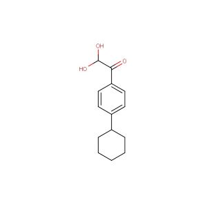 1-(4-cyclohexylphenyl)-2,2-dihydroxyethanone
