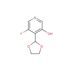 4-(1,3-dioxolan-2-yl)-5-fluoropyridin-3-ol