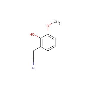 2-hydroxy-3-methoxyphenylacetonitrile