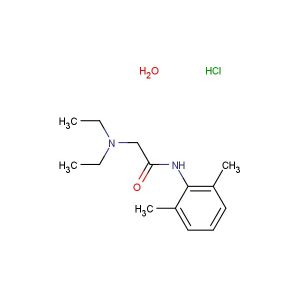 2-(diethylamino)-N-(2,6-dimethylphenyl)acetamide hydrochloride hydrate