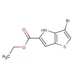 ethyl 3-bromo-4H-thieno[3,2-b]pyrrole-5-carboxylate