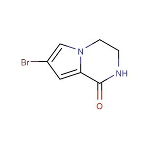 7-bromo-3,4-dihydropyrrolo[1,2-a]pyrazin-1(2H)-one