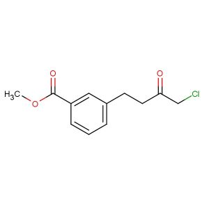methyl 3-(4-chloro-3-oxobutyl)benzoate