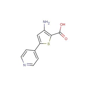 3-amino-5-(pyridin-4-yl)thiophene-2-carboxylic acid