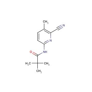 N-(6-cyano-5-methylpyridin-2-yl)-2,2-dimethylpropanamide