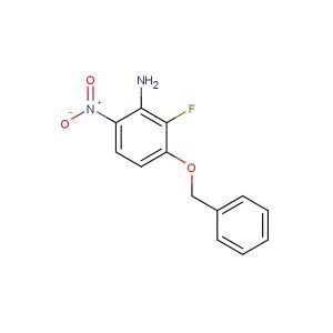 3-(benzyloxy)-2-fluoro-6-nitroaniline