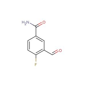 4-fluoro-3-formylbenzamide