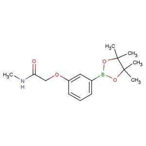 N-methyl-2-(3-(4,4,5,5-tetramethyl-1,3,2-dioxaborolan-2-yl)phenoxy)acetamide