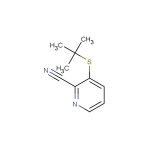 3-tert-butylthio-2-cyanopyridine