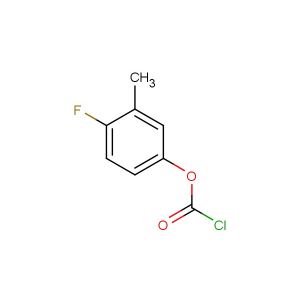 4-fluoro-3-methylphenyl carbonochloridate