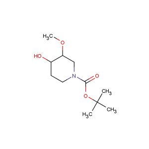 4-hydroxy-3-methoxy-1-piperidinecarboxylic acid 1,1-dimethylethyl ester