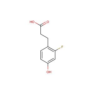 3-(2-fluoro-4-hydroxyphenyl)propanoic acid
