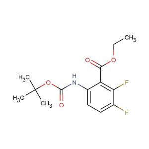 ethyl 6-((tert-butoxycarbonyl)amino)-2,3-difluorobenzoate