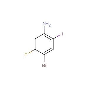 4-bromo-5-fluoro-2-iodo-phenylamine