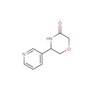 5-(pyridin-3-yl)morpholin-3-one