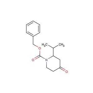 benzyl 2-isopropyl-4-oxotetrahydro-1(2H)-pyridinecarboxylate