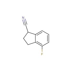 4-fluoro-2,3-dihydro-1H-indene-1-carbonitrile