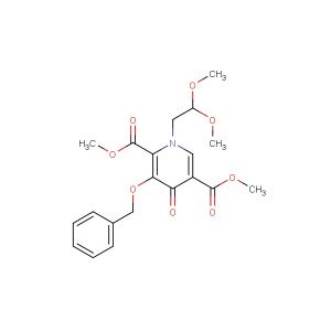 dimethyl 3-(benzyloxy)-1-(2,2-dimethoxyethyl)-4-oxo-1,4-dihydropyridine-2,5-dicarboxylate