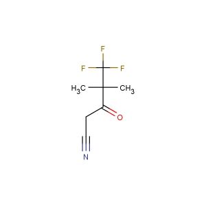 5,5,5-trifluoro-4,4-dimethyl-3-oxopentanenitrile