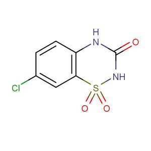 7-chloro-2H-benzo[e][1,2,4]thiadiazin-3(4H)-one 1,1-dioxide