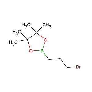 2-(3-bromopropyl)-4,4,5,5-tetramethyl-1,3,2-dioxaborolane
