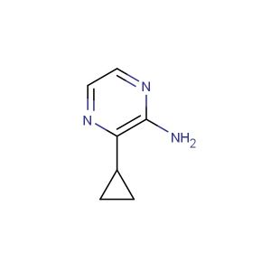 3-cyclopropylpyrazin-2-amine