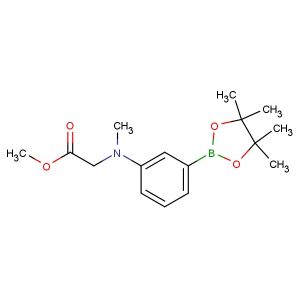 methyl 2-(methyl(3-(4,4,5,5-tetramethyl-1,3,2-dioxaborolan-2-yl)phenyl)amino)acetate