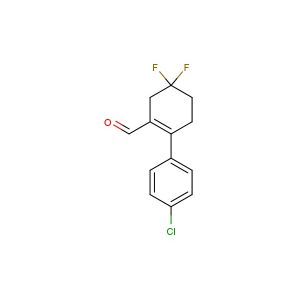 4'-chloro-4,4-difluoro-3,4,5,6-tetrahydro-[1,1'-biphenyl]-2-carbaldehyde