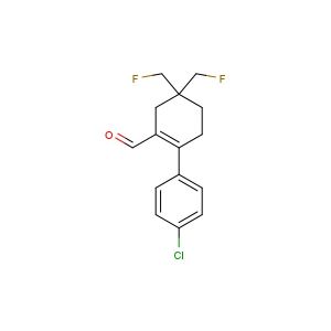 4'-chloro-4,4-bis(fluoromethyl)-3,4,5,6-tetrahydro-[1,1'-biphenyl]-2-carbaldehyde