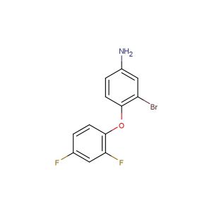 3-bromo-4-(2,4-difluorophenoxy)aniline