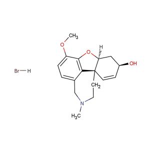 Galanthamine hydrobromide(Synonyms: Galantamine hydrobromide)