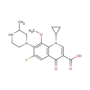 Gatifloxacin(Synonyms: AM-1155; BMS-206584; PD135432)