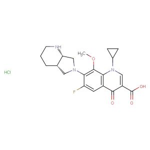 Moxifloxacin Hydrochloride  (Synonyms: BAY 12-8039)