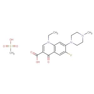 Pefloxacin mesylate(Synonyms: Pefloxacinium mesylate)