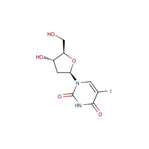 Idoxuridine  (Synonyms: 5-Iodo-2  -deoxyuridine; 5-IUdR; IdUrd)