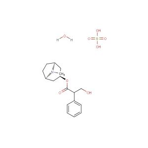 Atropine sulfate monohydrate(Synonyms: Tropine tropate sulfate monohydrate; DL-Hyoscyamine sulfate monohydrate)