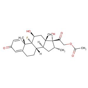 Dexamethasone acetate(Synonyms: Dexamethasone 21-acetate; Hexadecadrol acetate)