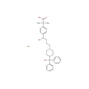 Fexofenadine hydrochloride(Synonyms: MDL-16455 hydrochloride; Terfenadine carboxylate hydrochloride)