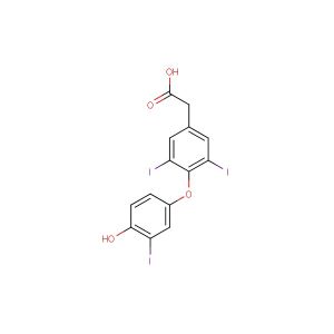 Tiratricol(Synonyms: 3,3',5-Triiodothyroacetic acid)