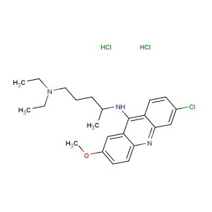 Quinacrine dihydrochloride(Synonyms: Mepacrine dihydrochloride; SN-390 dihydrochloride)