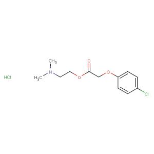 Meclofenoxate hydrochloride(Synonyms: Centrophenoxine hydrochloride)