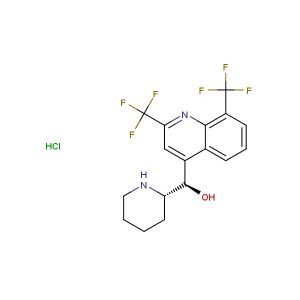 Mefloquine hydrochloride(Synonyms: Mefloquin hydrochloride)