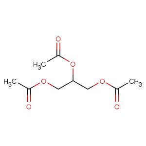 Triacetin(Synonyms: Glyceryl triacetate; 1,2,3-Triacetoxypropane)