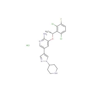 Crizotinib hydrochloride(Synonyms: PF-02341066 hydrochloride)