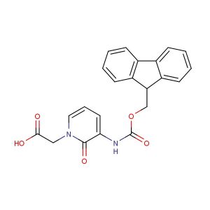 2-(3-((((9H-fluoren-9-yl)methoxy)carbonyl)amino)-2-oxopyridin-1(2H)-yl)acetic acid