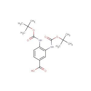 3,4-bis((tert-butoxycarbonyl)amino)benzoic acid