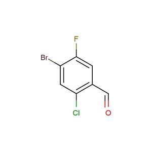 4-bromo-2-chloro-5-fluorobenzaldehyde