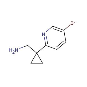[1-(5-bromopyridin-2-yl)cyclopropyl]methanamine